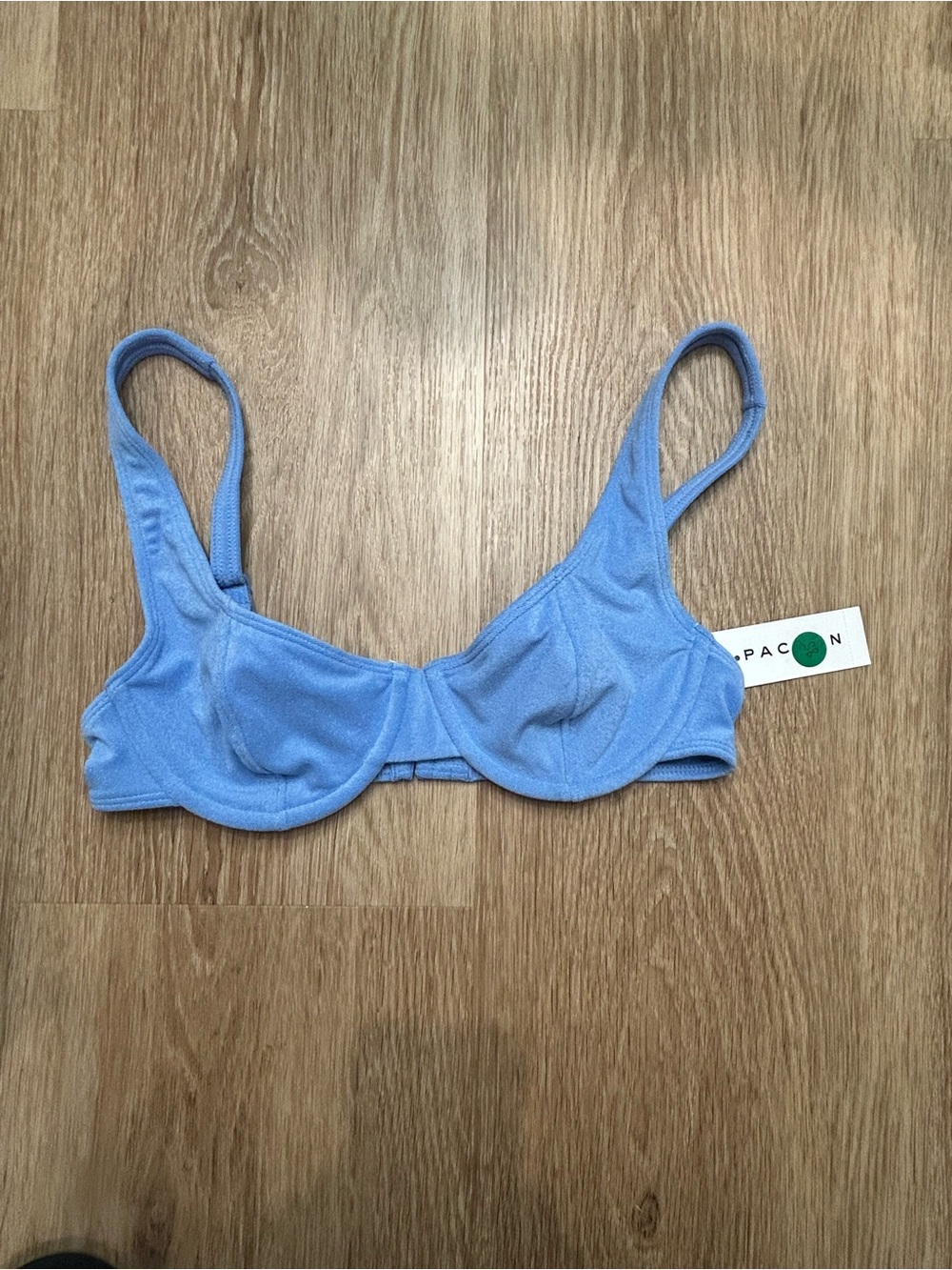PacSun Light Blue Underwire Bralette